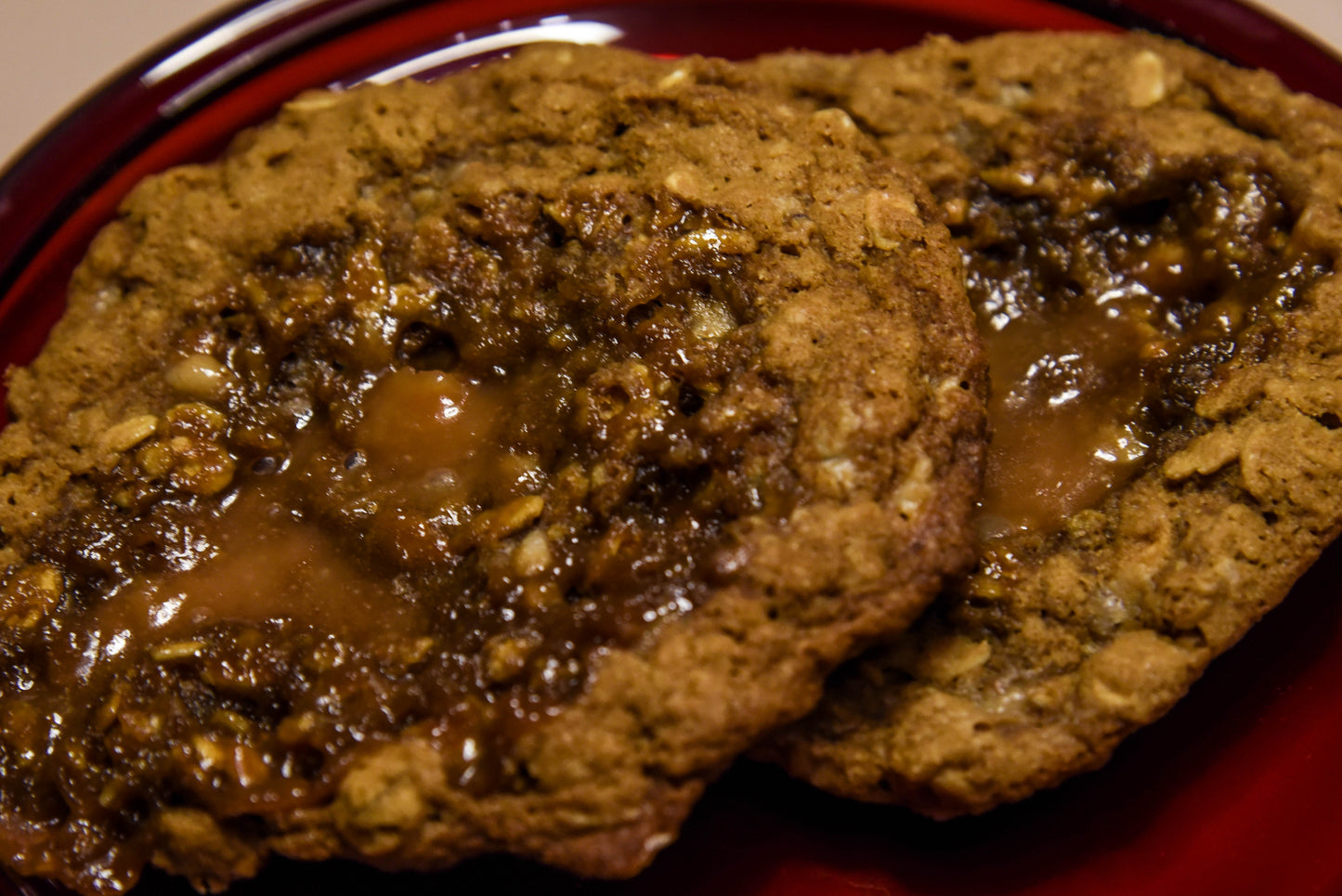 Caramel Oatmeal Cookies