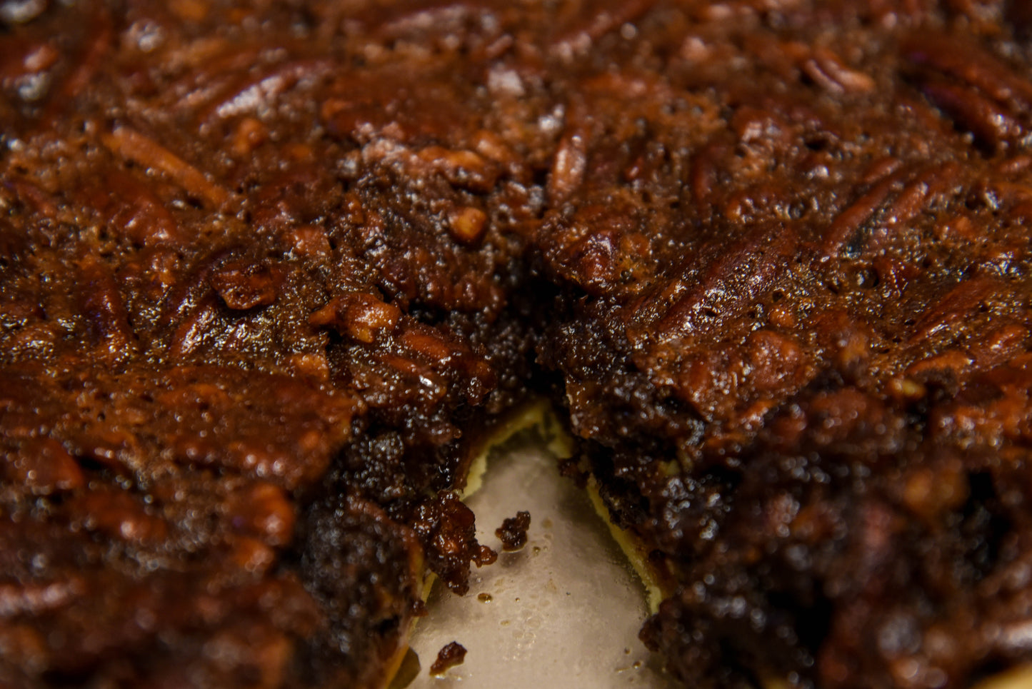 Chocolate Bourbon Pecan Pie