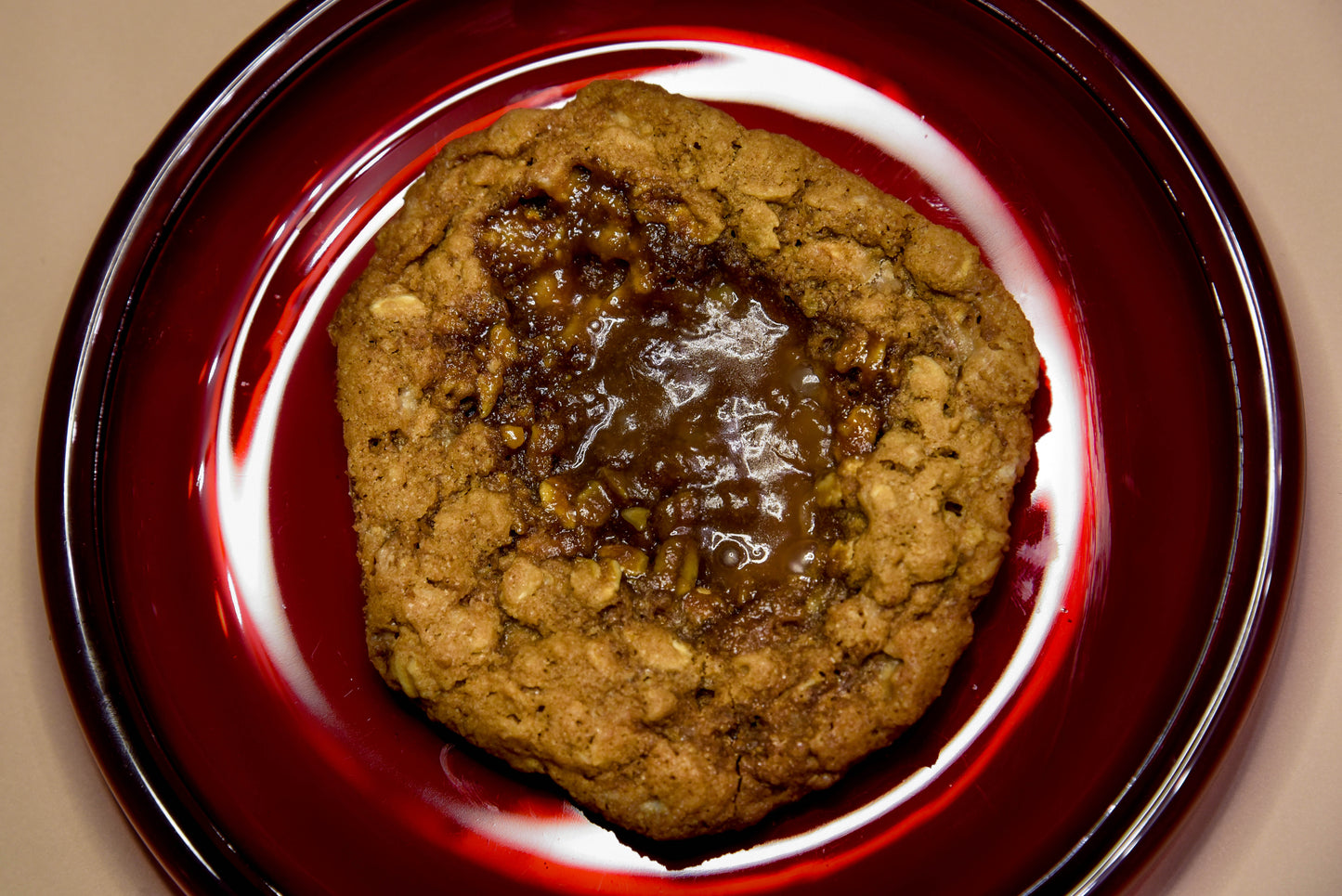 Caramel Oatmeal Cookies