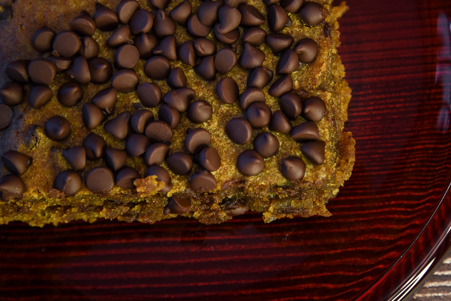 GF DF Pumpkin Chocolate Chip Blondies